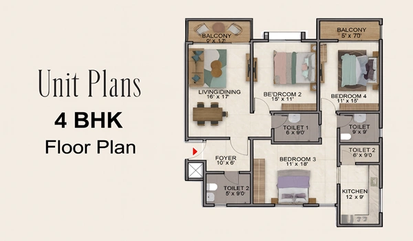 Prestige Garden Breez Floor Plan